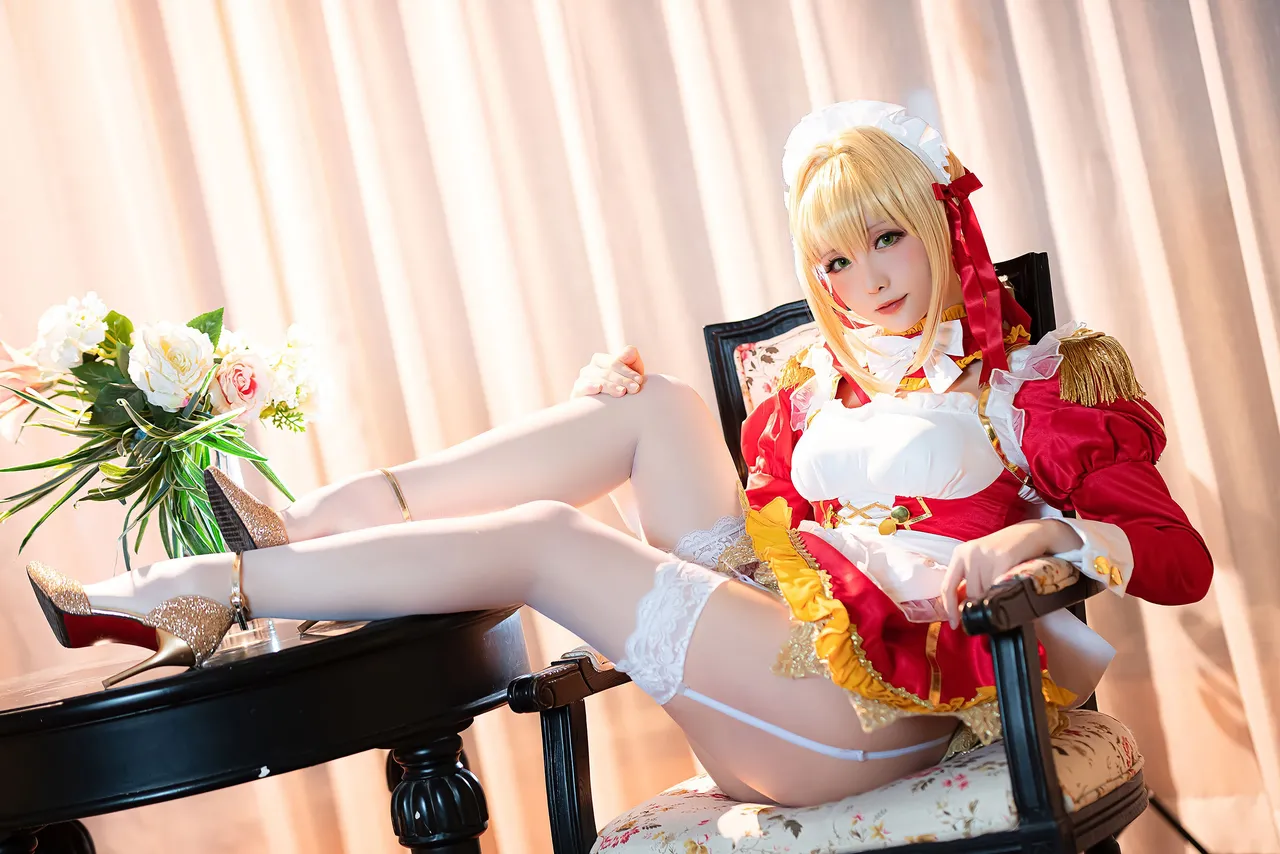 星之迟迟 - Nero Claudius maid (FGO)-erohere19.webp